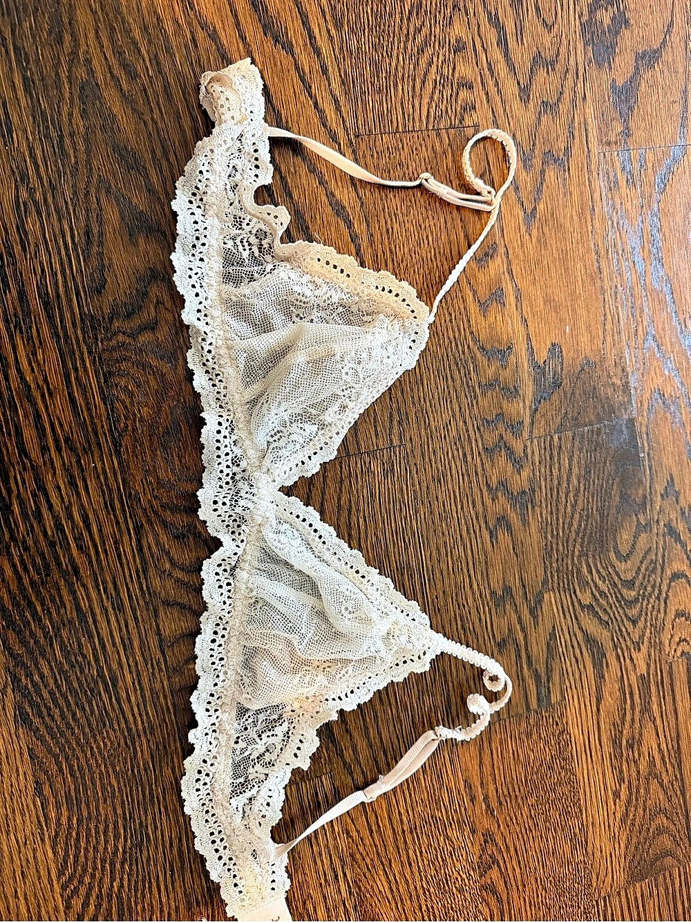 eberjey Lace Bra in White Size S/P